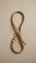 Jute Halter With Hand-Knotted Detail
