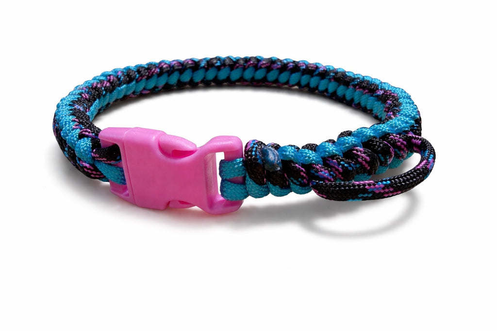 Cotton Candy Paracord Dog Collar