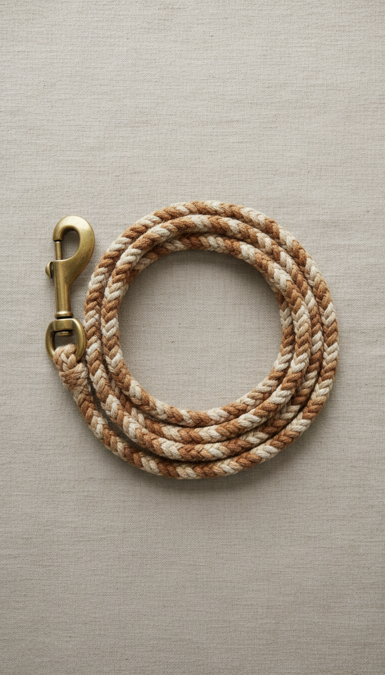 Cotton Lead With Brass Clip